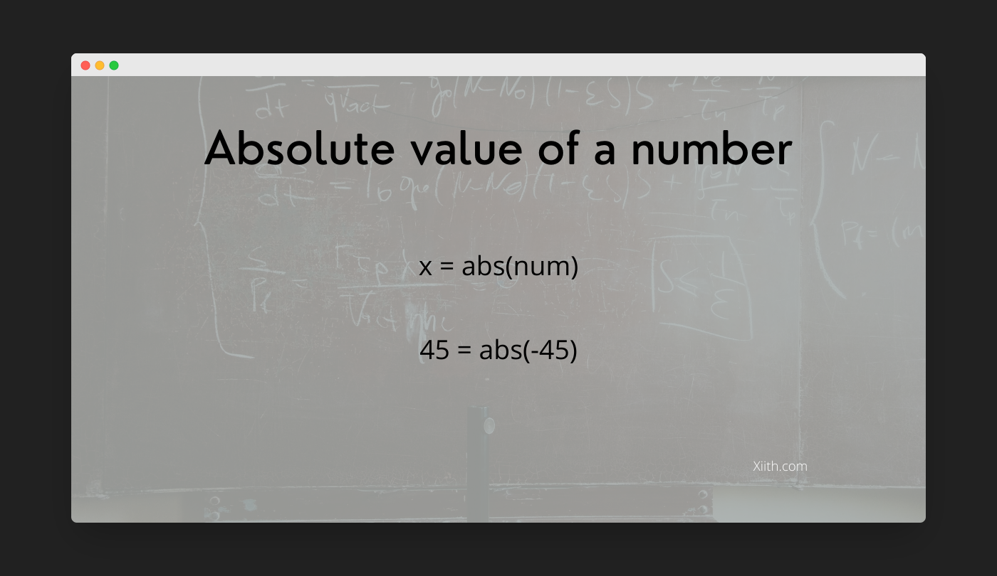 JavaScript Program to find the absolute value of a number
